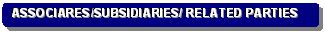 Rounded Rectangle: ASSOCIARES/SUBSIDIARIES/ RELATED PARTIES 